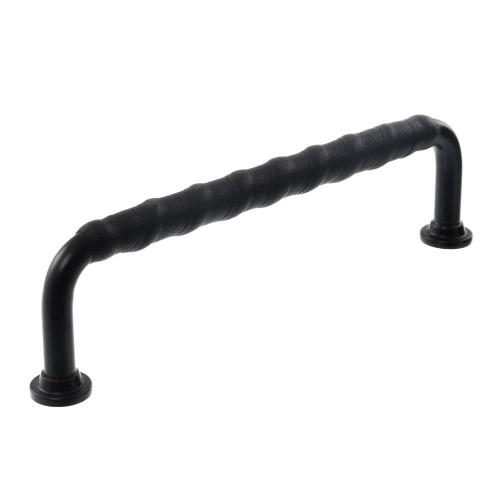 Leather-wrapped handle 1353 Black & Black