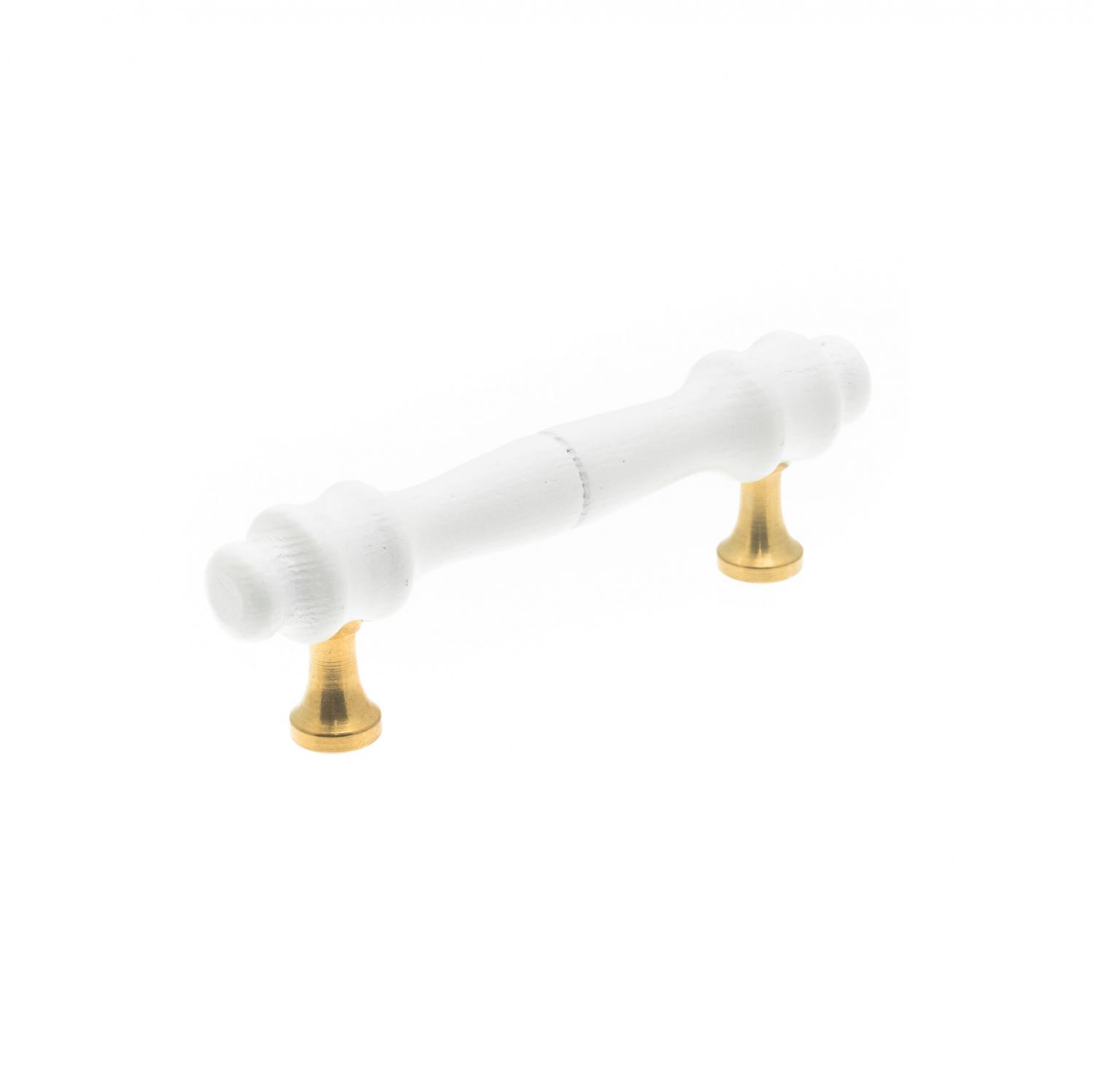 Wooden handle 1870 White