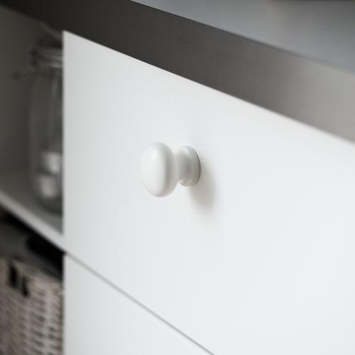 Wood Knob 4460 White NCS s 0502Y