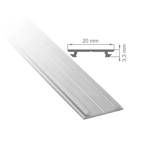 Aluminiumprofil Utanpåliggande