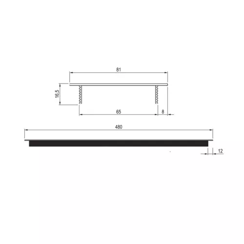 Ventilationsgaller 80