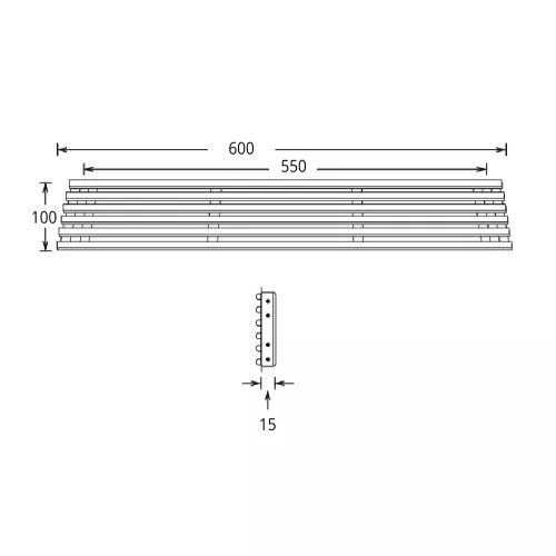 Refrigerator grille Ventilation
