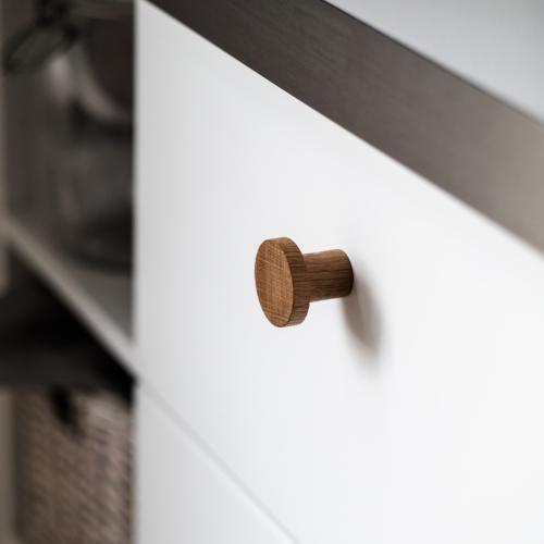 Wooden Knob Yumi Oak