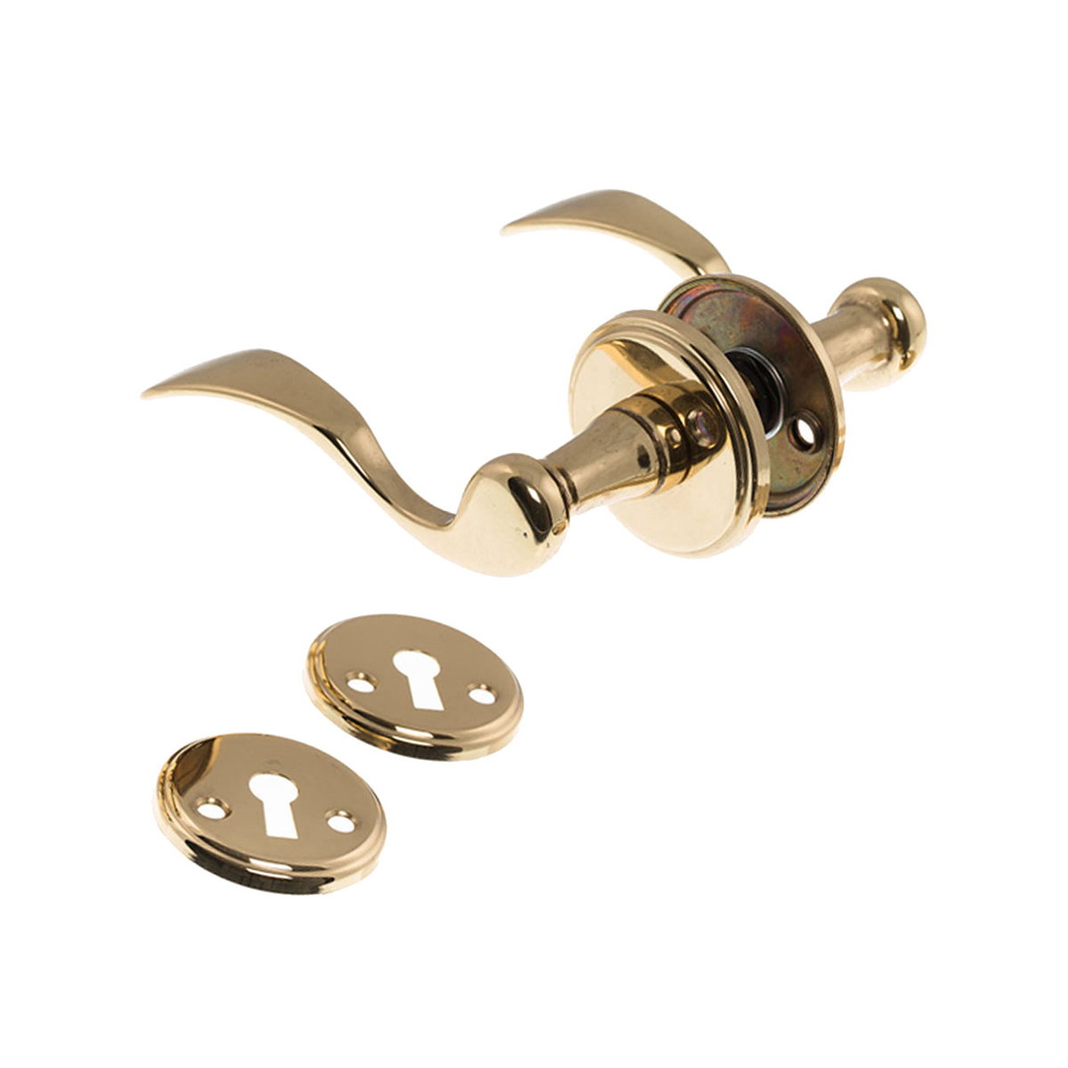 Door handle Skolen Brass