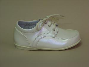 Baby Romano finskor - gräddvit