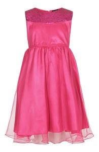 Festklänning Lisa - ceriserosa