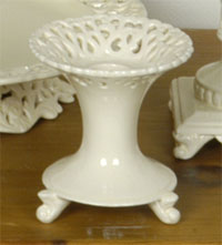 Ljusstake med spetsmönster