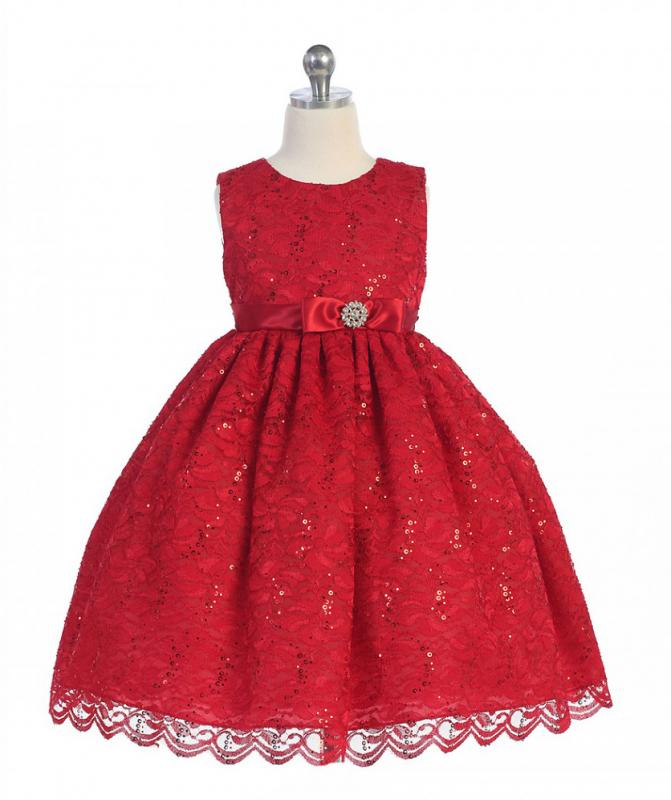 Festklänning Katarina - röd