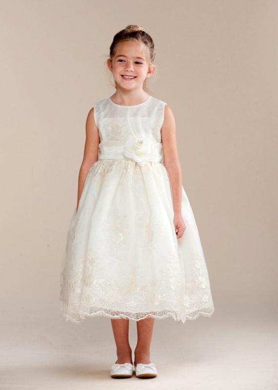 Näbbklänning Jessica - mörk benvit