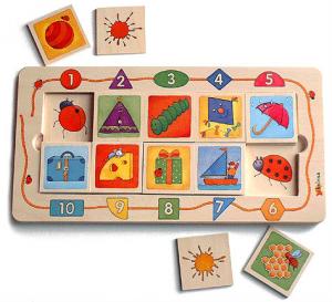 Läggspel Nyckelpiga