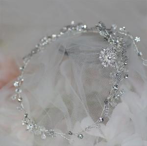 Hairvine Blommor silver