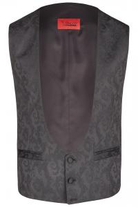 Svart smokingväst Matias