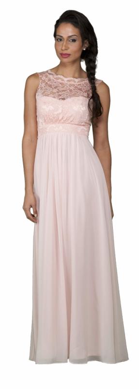 Balklänning Jennifer - aprikosrosa