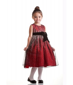 Festklänning Fredrika - röd