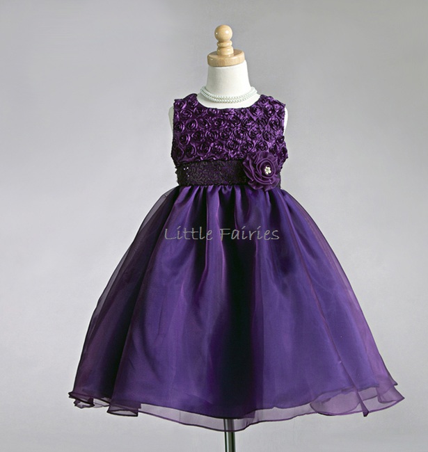 Näbbklänning Emma - purpur