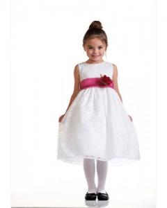 Festklänning Elina - kritvit