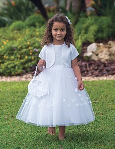 Brudnäbbsklänning Gabriella - kritvit