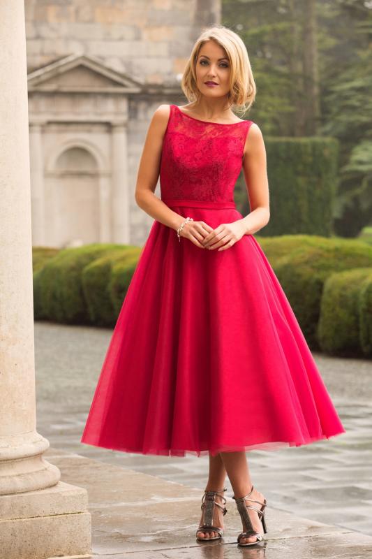 Kort bröllopsklänning Annina