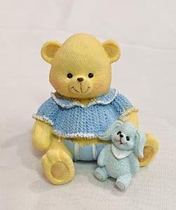 Baby Souvenir - Nallebjörn blå