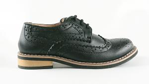 Classic brogue finskor - svart