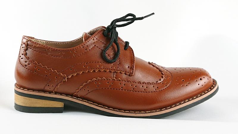 Classic brogue finskor - brun