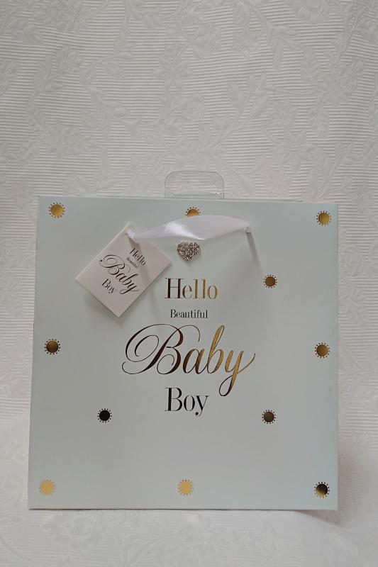 Presentpåse Hello Baby Boy