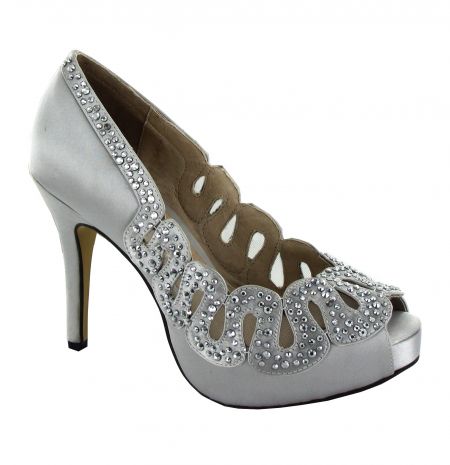 Pumps Elchaparral silver - Menbur