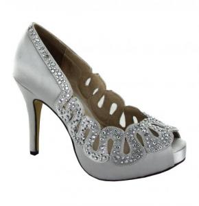 Pumps Elchaparral silver - Menbur