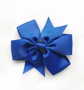 Hårrosett royalblå