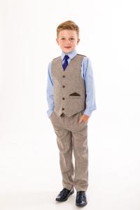 Tweed kostym Hannes