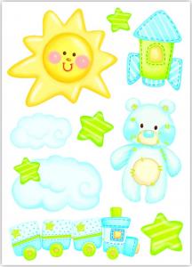 Baby Boy väggklistermärken