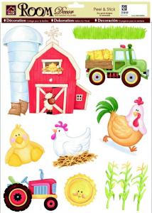 Bondgård väggklistermärken