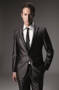 Festkostym Kurt - gråsvart