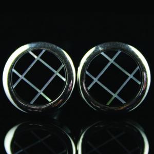 Manchettknappar Criss Cross