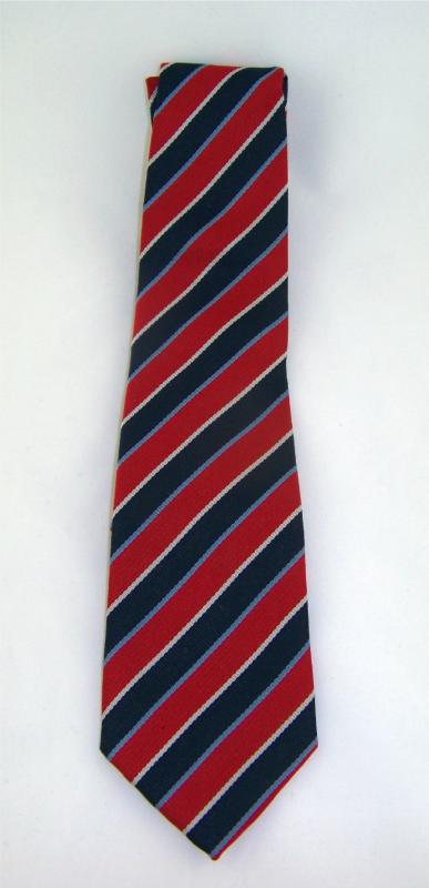 Röd-blå randig slips - barn