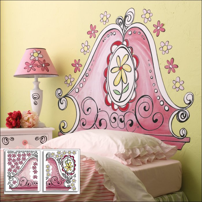 Girly Headboard - X-Large Wallies