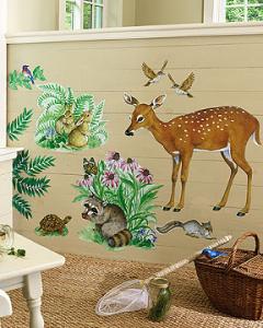 Woodland Animals - Extra Large Wallies