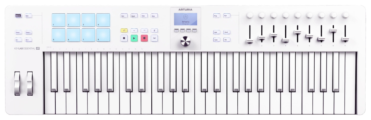 Arturia Keylab Essential mk3 49 Alpine White