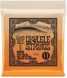 Ernie Ball 2329 Clear Nylon Ball-end Ukulele Strings