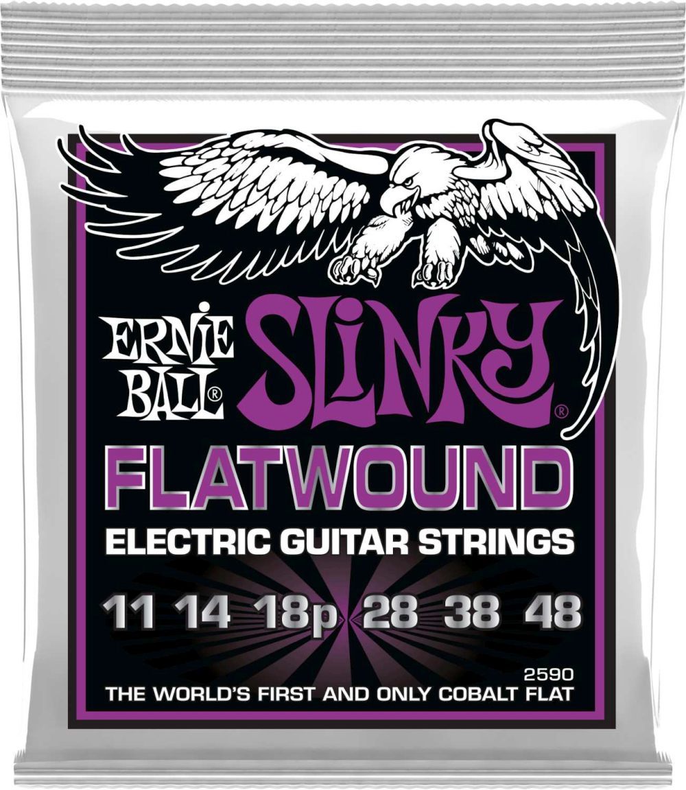 Ernie Ball 2590 Flatwound Slinky 011-048