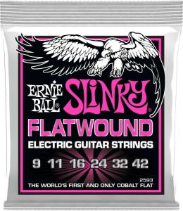 Ernie Ball 2593 Flatwound Slinky 009-042