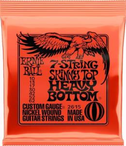 Ernie Ball 2615 Skinny Top Heavy Bottom 7-string 010-062