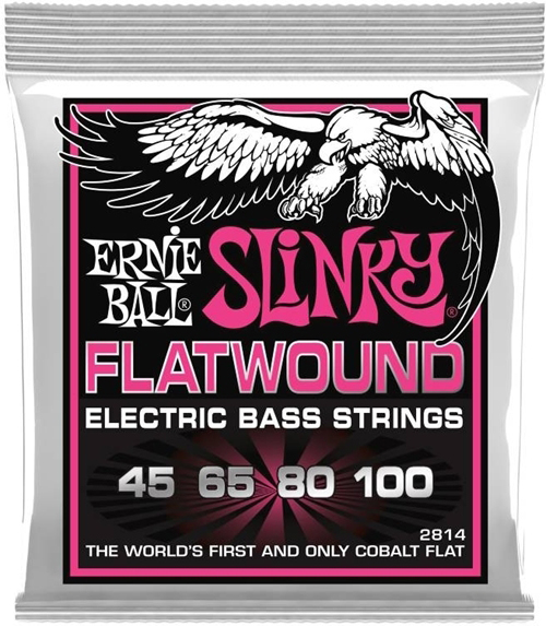 Ernie Ball 2814 Bass Flatwound Super Slinky 045-100