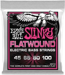 Ernie Ball 2814 Bass Flatwound Super Slinky 045-100