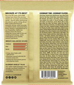 Ernie Ball 3005 Earthwood 80/20 Bronze 0125-056 3-pack