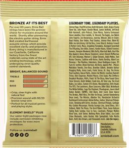 Ernie Ball 3008 Earthwood 80/20 Bronze 010-052 3-pack