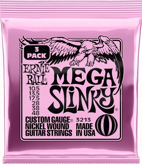 Ernie Ball 3213 Mega Slinky 0105-048 3-pack