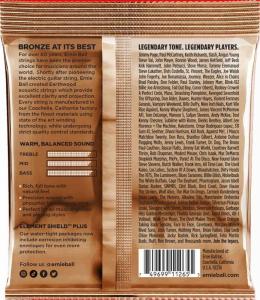 Ernie Ball 3546 Earthwood Phosphor Bronze 012-054 3-pack