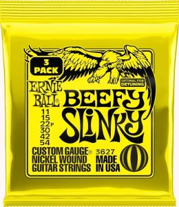 Ernie Ball 3627 Beefy Slinky 011-054 3-pack