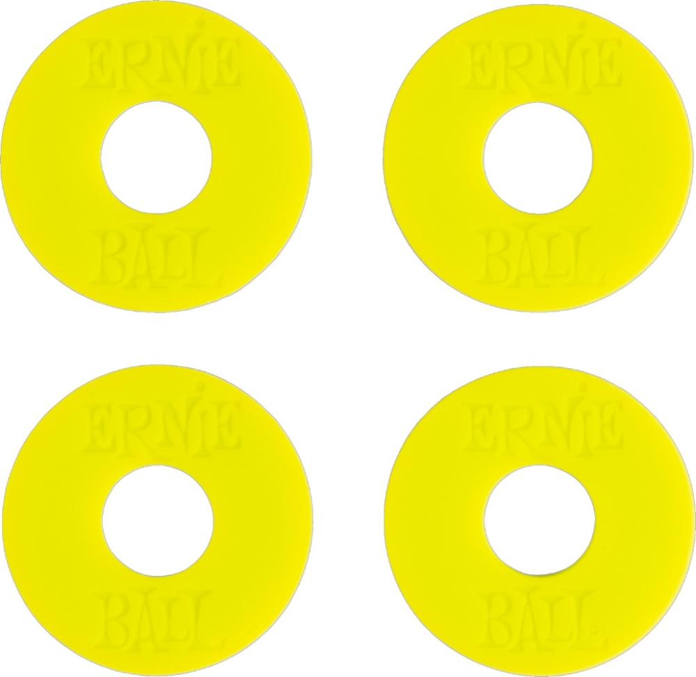 Ernie Ball 5622 Strap Blocks Green 4-pack